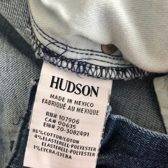 Hudson Blue Jeans 34US Excellent condition - Picture 8 of 14